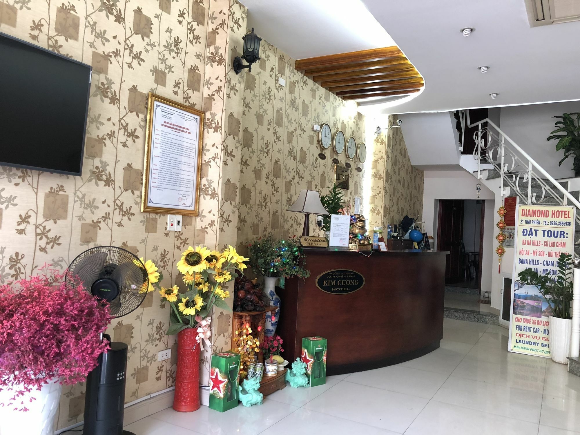 Kim Cuong Hotel Đà Nẵng Exterior foto
